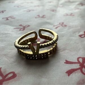 Gold Designer-Inspired Women's Ring-promo